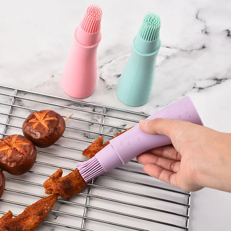 3pcs High Temperature Resistant Silicone Bottle Brushes – Barbecue & Baking Tools | Cartly Kitchen