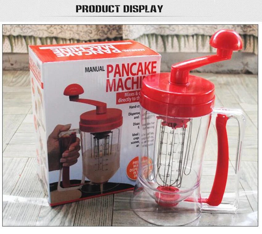 Handheld Batter Dispenser – Cupcake & Muffin Mixer Funnel | Cartly Kitchen Baking Tool