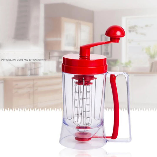 Handheld Batter Dispenser – Cupcake & Muffin Mixer Funnel | Cartly Kitchen Baking Tool