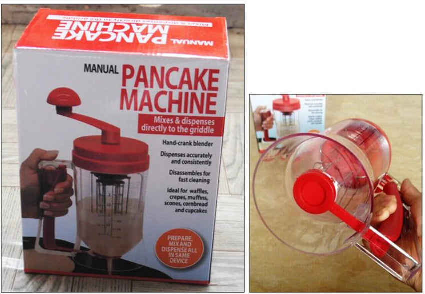 Handheld Batter Dispenser – Cupcake & Muffin Mixer Funnel | Cartly Kitchen Baking Tool
