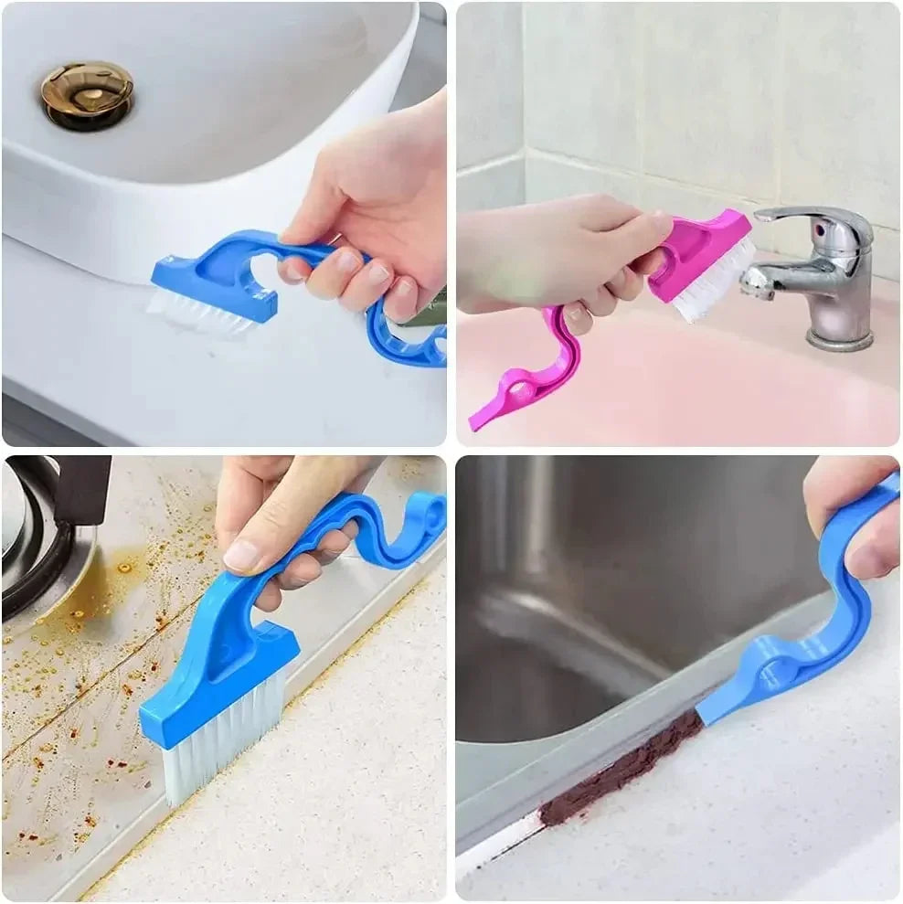 2-in-1 Cleaning Brush & Flat Shovel – Household Kitchen & Bathroom Cleaning Tool | Cartly Kitchen