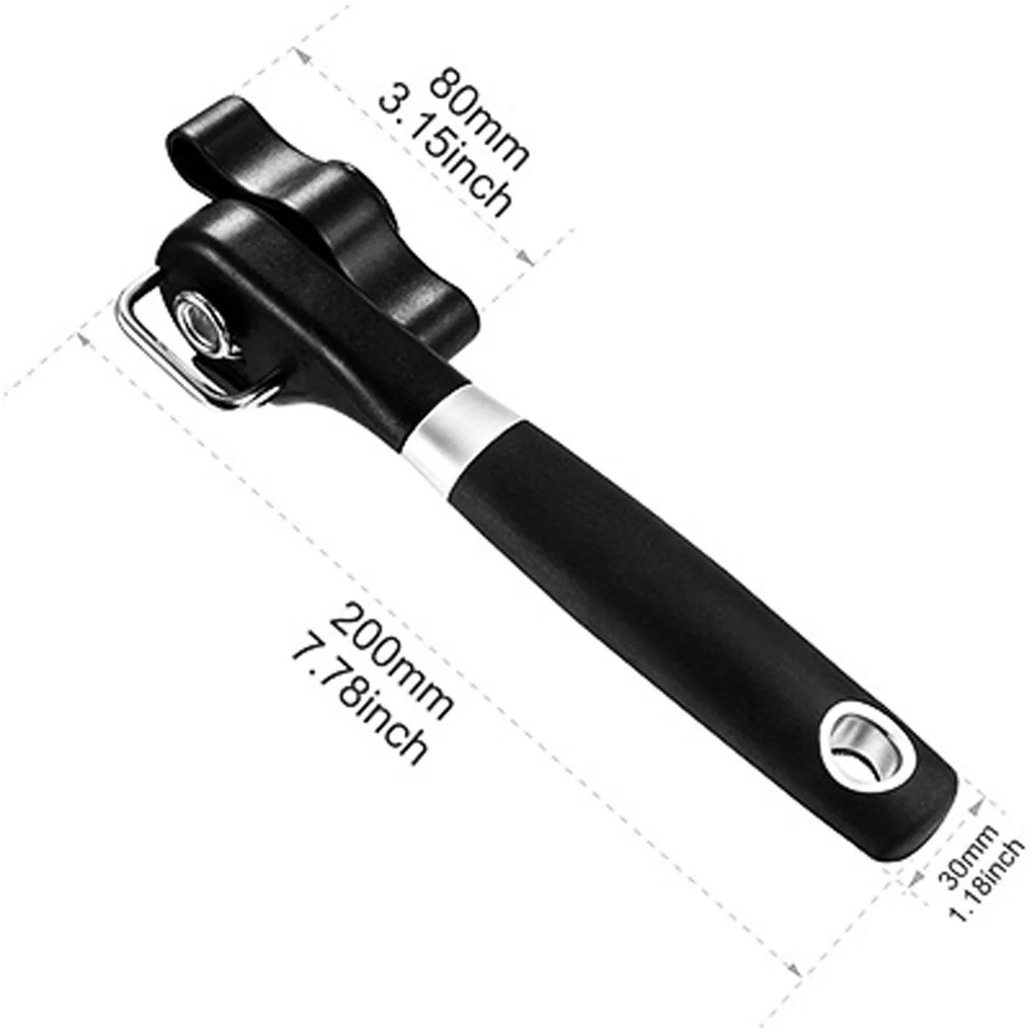 Multifunctional Handheld Stainless Steel Can Opener – Safe Side Cut & Smooth Edge | Cartly Kitchen