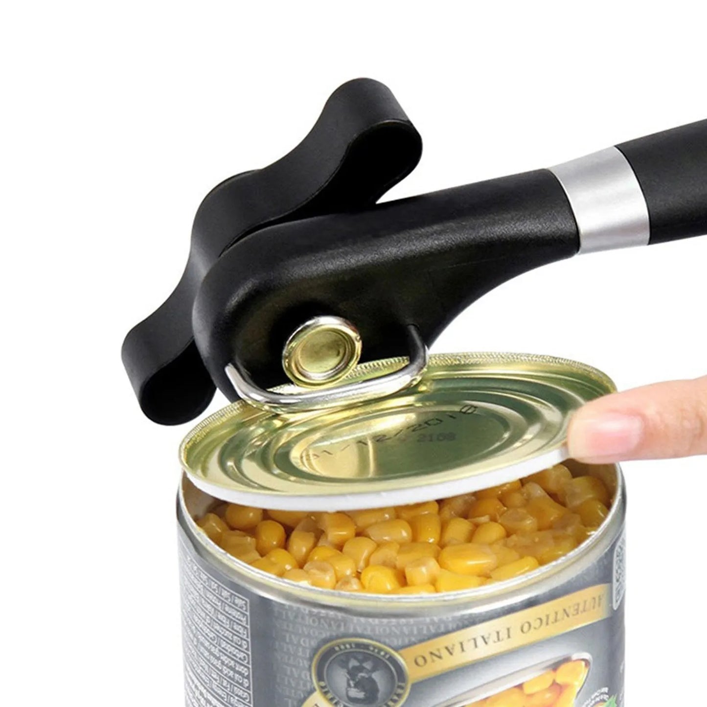 Multifunctional Handheld Stainless Steel Can Opener – Safe Side Cut & Smooth Edge | Cartly Kitchen