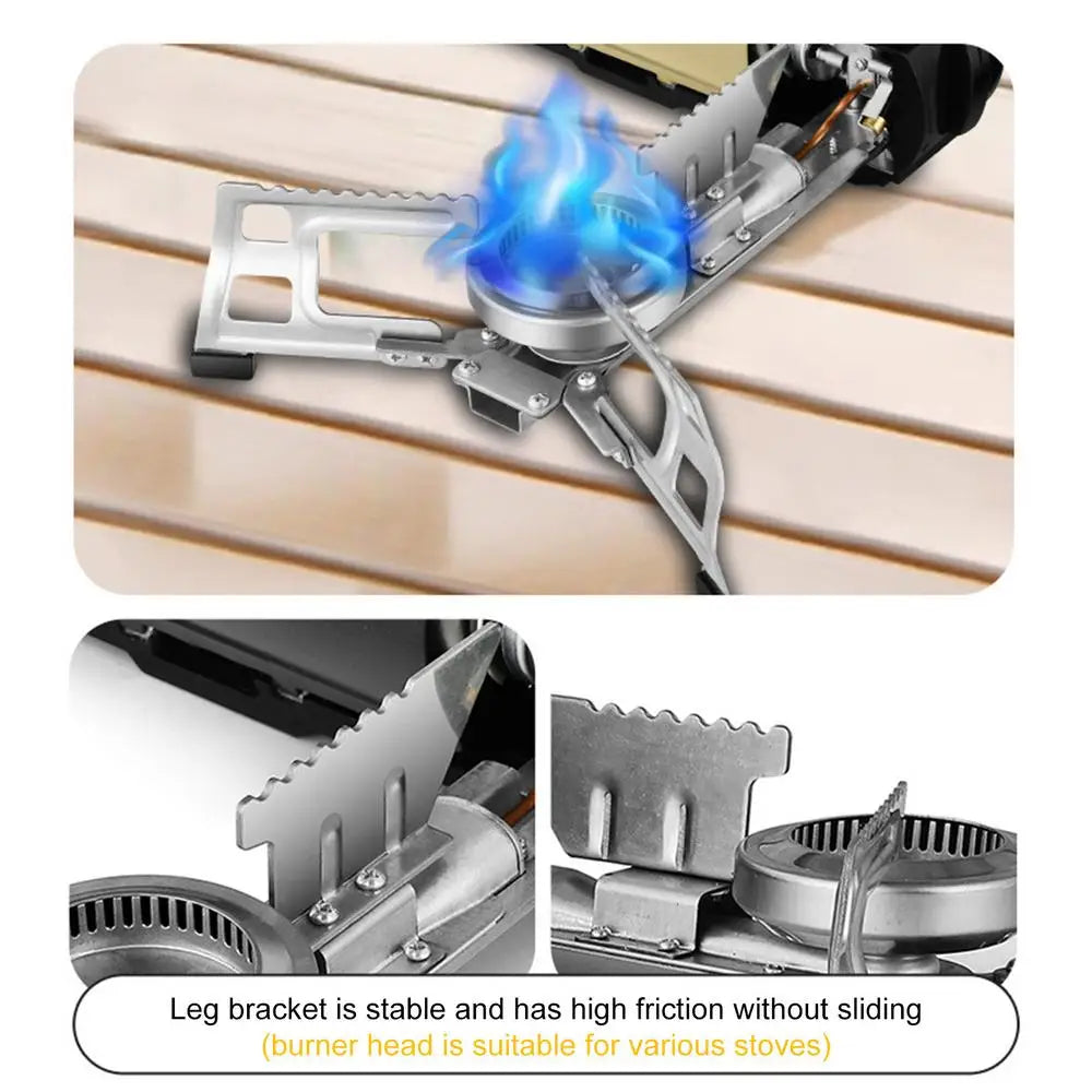 Portable 2600W Metal Camping Stove – Compact Lightweight Outdoor Burner with Storage Bag | Cartly Kitchen