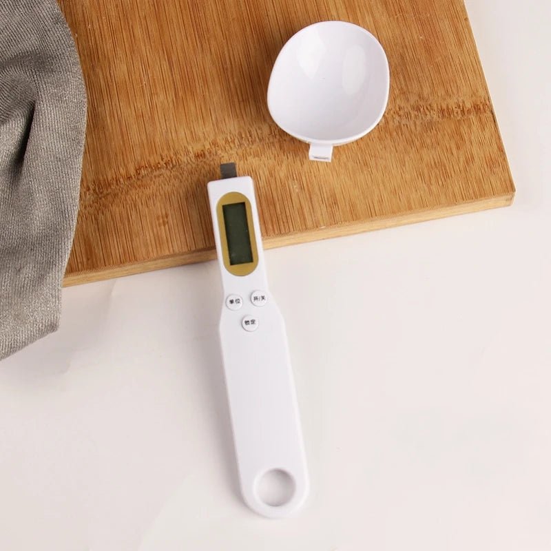 Electronic Measuring Spoon Scale – LCD Digital Kitchen Tool for Baking & Coffee | Cartly Kitchen