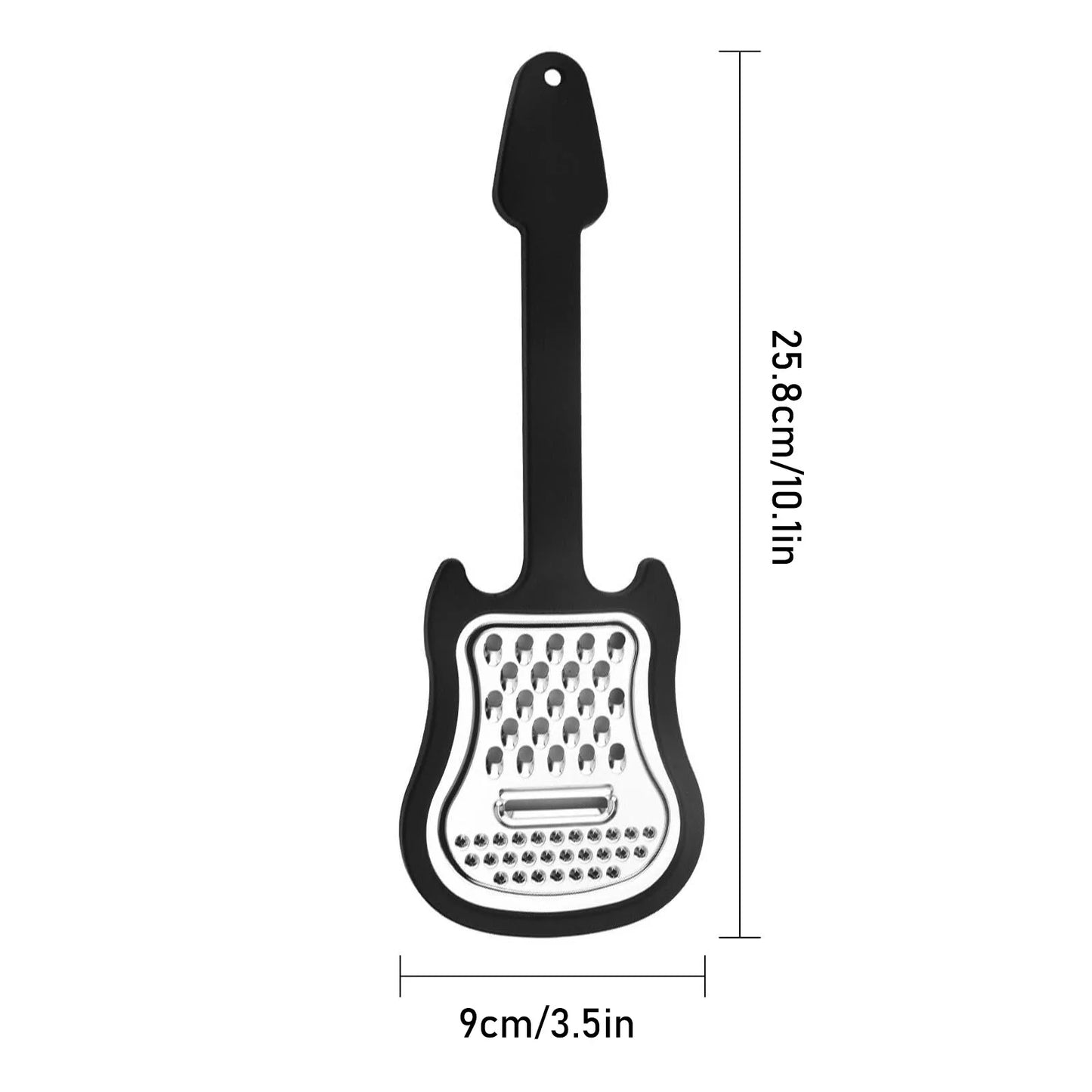 Creative Guitar-Shaped Stainless Steel Fruit & Vegetable Grater – Multifunctional Kitchen Tool | Cartly Kitchen