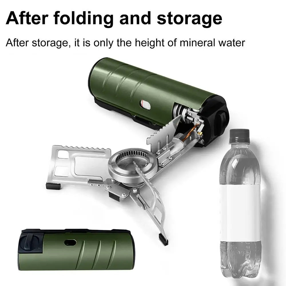 Portable 2600W Metal Camping Stove – Compact Lightweight Outdoor Burner with Storage Bag | Cartly Kitchen