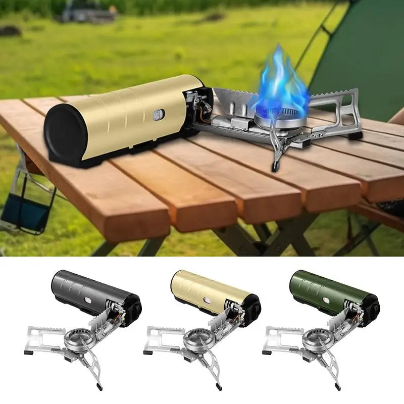 Portable 2600W Metal Camping Stove – Compact Lightweight Outdoor Burner with Storage Bag | Cartly Kitchen
