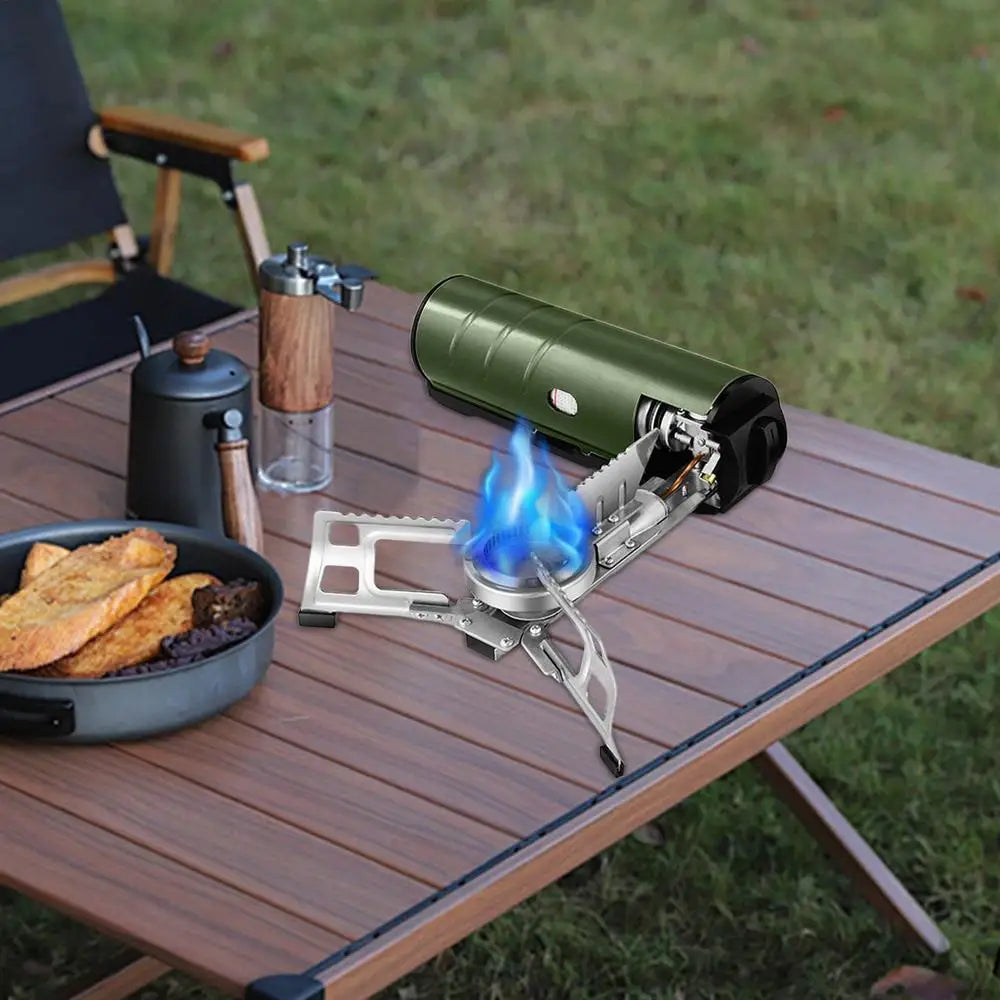 Portable 2600W Metal Camping Stove – Compact Lightweight Outdoor Burner with Storage Bag | Cartly Kitchen