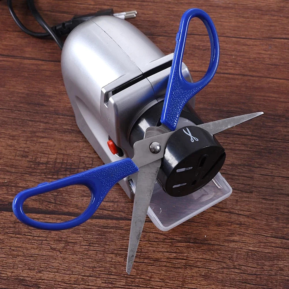 Electric Whetstone Multifunction Knife Grinder – Professional Automatic Sharpener for Straight & Serrated Knives | Cartly Kitchen