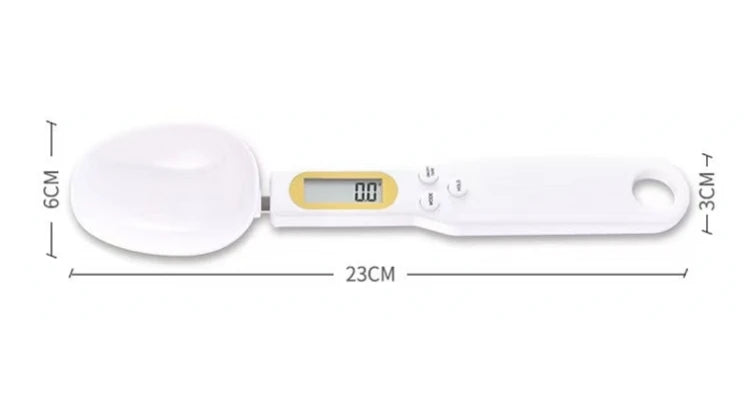 Electronic Measuring Spoon Scale – LCD Digital Kitchen Tool for Baking & Coffee | Cartly Kitchen