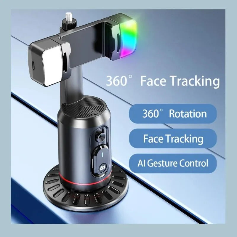 COOL DIER 2025 360° Rotation Gimbal Stabilizer – Selfie Stick & Face Tracking Tripod | Cartly Kitchen