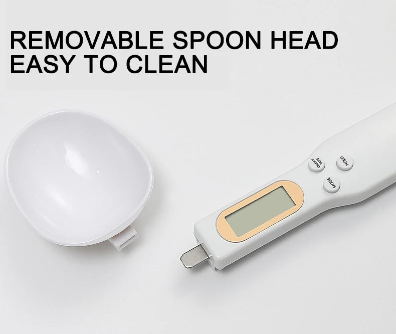 Electronic Measuring Spoon Scale – LCD Digital Kitchen Tool for Baking & Coffee | Cartly Kitchen