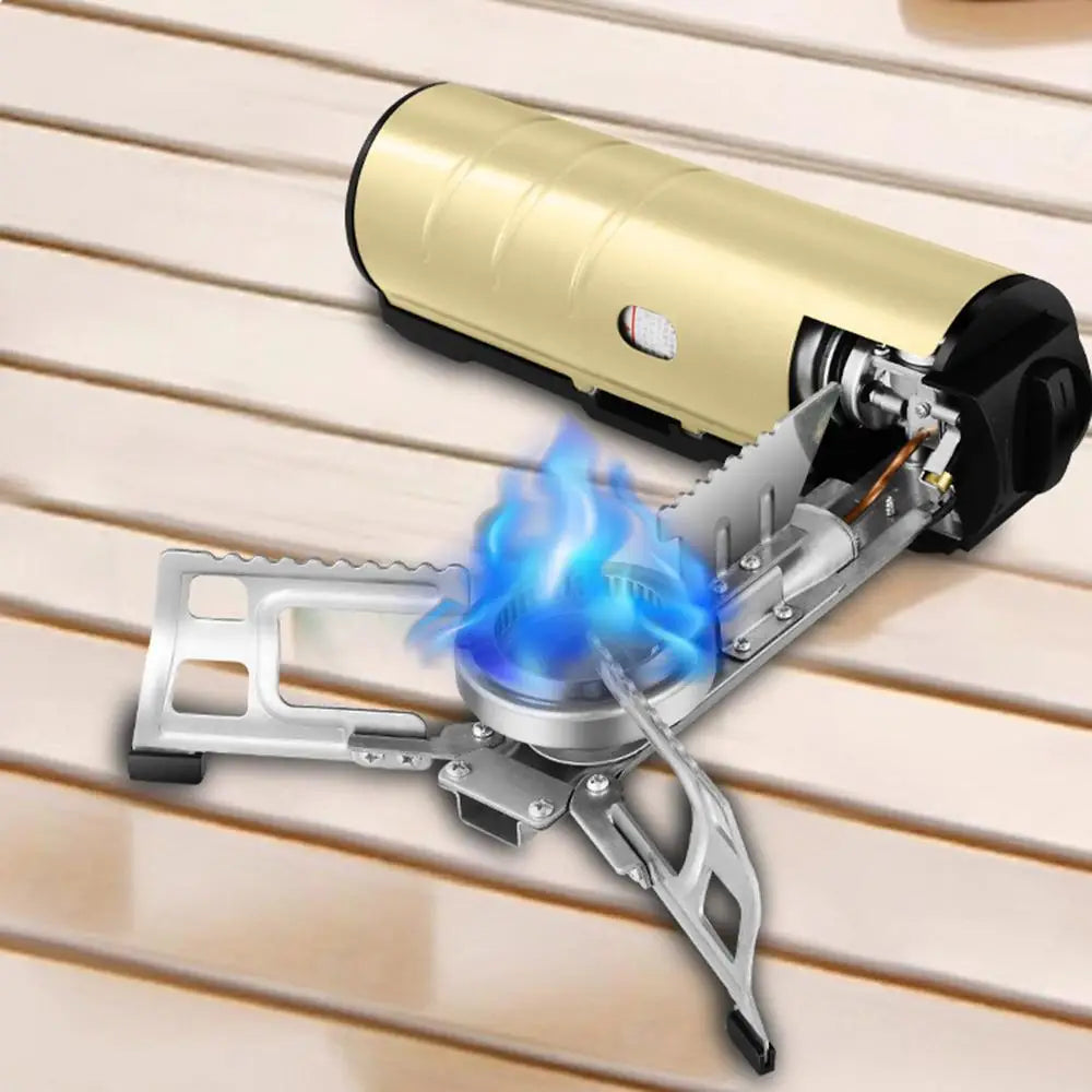 Portable 2600W Metal Camping Stove – Compact Lightweight Outdoor Burner with Storage Bag | Cartly Kitchen