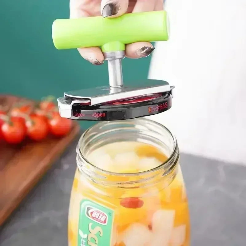 Adjustable Stainless Steel Jar & Bottle Cap Opener – Multi-Function Kitchen Gadget | Cartly Kitchen