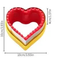1PCS Geometric Sandwich Cutter & Sealer Set – Food-Grade PP Sandwich Mold for Kids | Cartly Kitchen