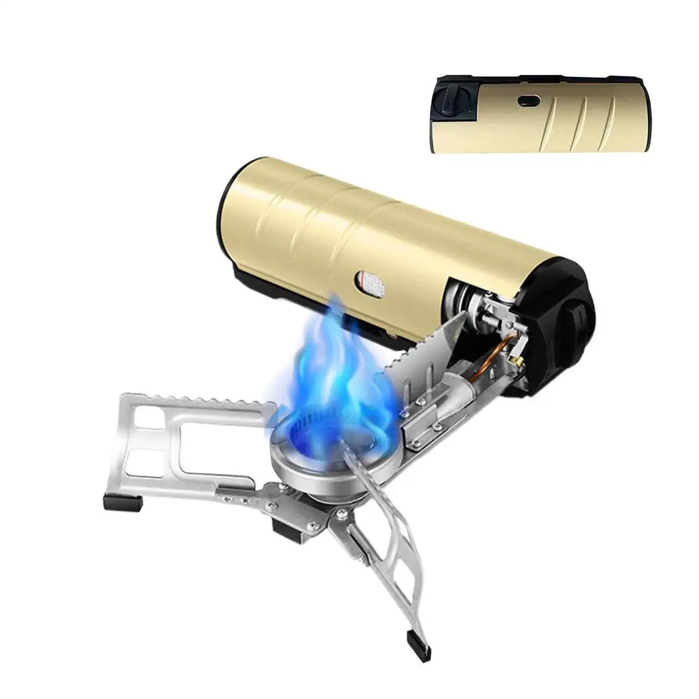 Portable 2600W Metal Camping Stove – Compact Lightweight Outdoor Burner with Storage Bag | Cartly Kitchen