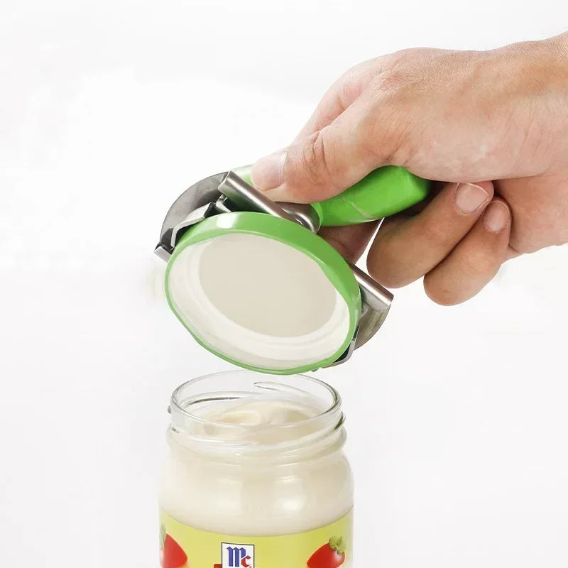 Adjustable Stainless Steel Jar & Bottle Cap Opener – Multi-Function Kitchen Gadget | Cartly Kitchen