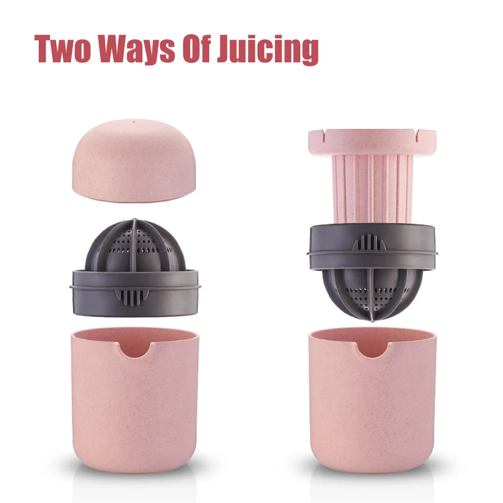 Mini Manual Fruit Juicer – Portable Citrus Squeezer for Orange & Lemon | Cartly Kitchen