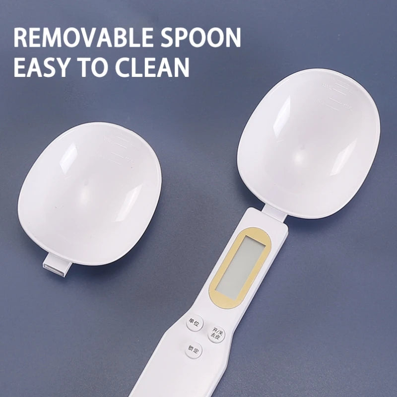 Electronic Measuring Spoon Scale – LCD Digital Kitchen Tool for Baking & Coffee | Cartly Kitchen