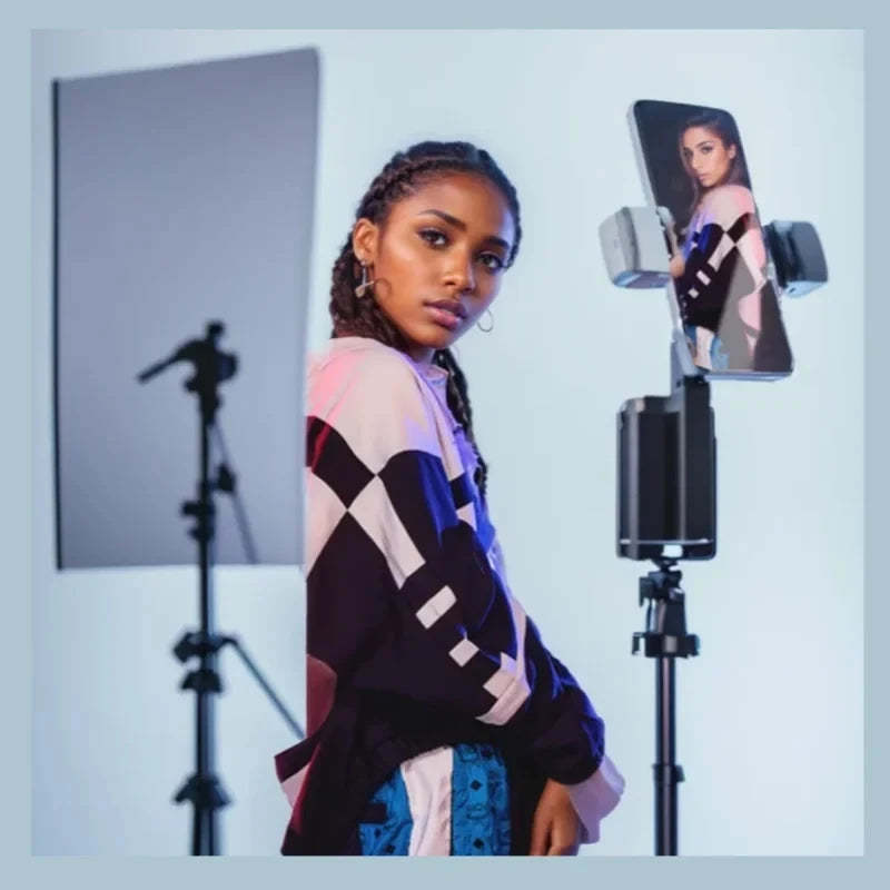 COOL DIER 2025 360° Rotation Gimbal Stabilizer – Selfie Stick & Face Tracking Tripod | Cartly Kitchen