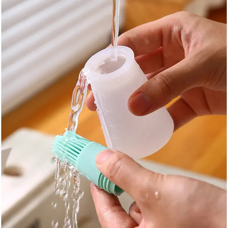 3pcs High Temperature Resistant Silicone Bottle Brushes – Barbecue & Baking Tools | Cartly Kitchen